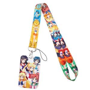 Sailor Moon Lanyard Card Holder / Hanging Neck Lanyard Badge